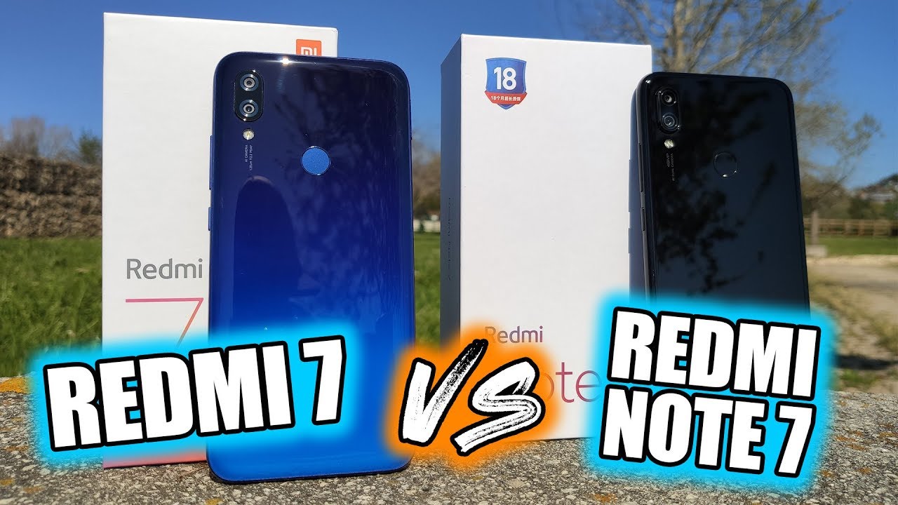 Redmi 7 vs Redmi Note 7 [ CÂMERA Review ] - PORTUGUÊS