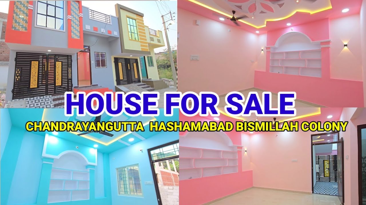 House for Sale in Chandrayangutta Hashamabad  Hyderabad|| bismillah colony