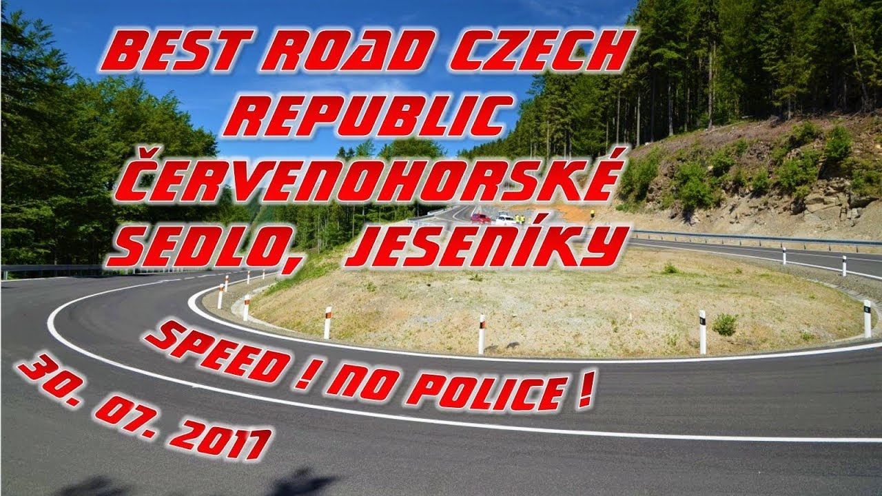 The best roads in the Czech Republic - Červenohorské sedlo v Jeseníkách 30. 07. 2017