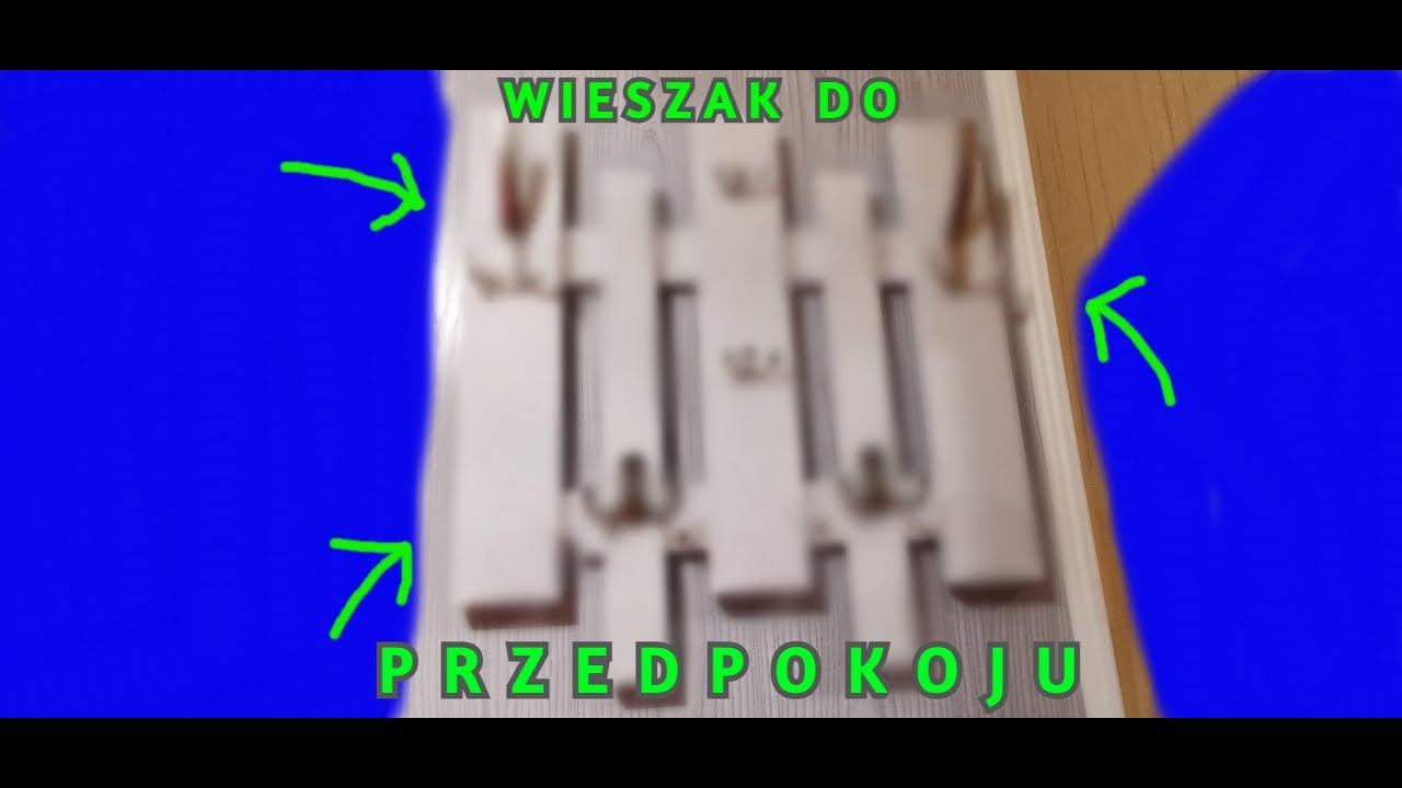 WUJEK ZROBI - DREWNIANY WIESZAK DO PRZEDPOKOJU. PIĘKNY!!