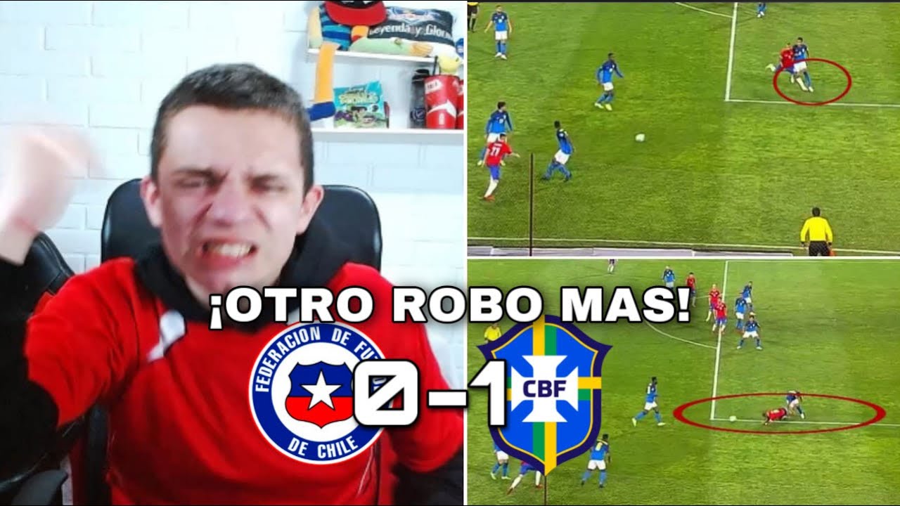 CHILE VS BRASIL 🤬🤑 | REACCIONES DE UN HINCHA CHILENO 🇨🇱 | Eliminatorias Qatar 2022