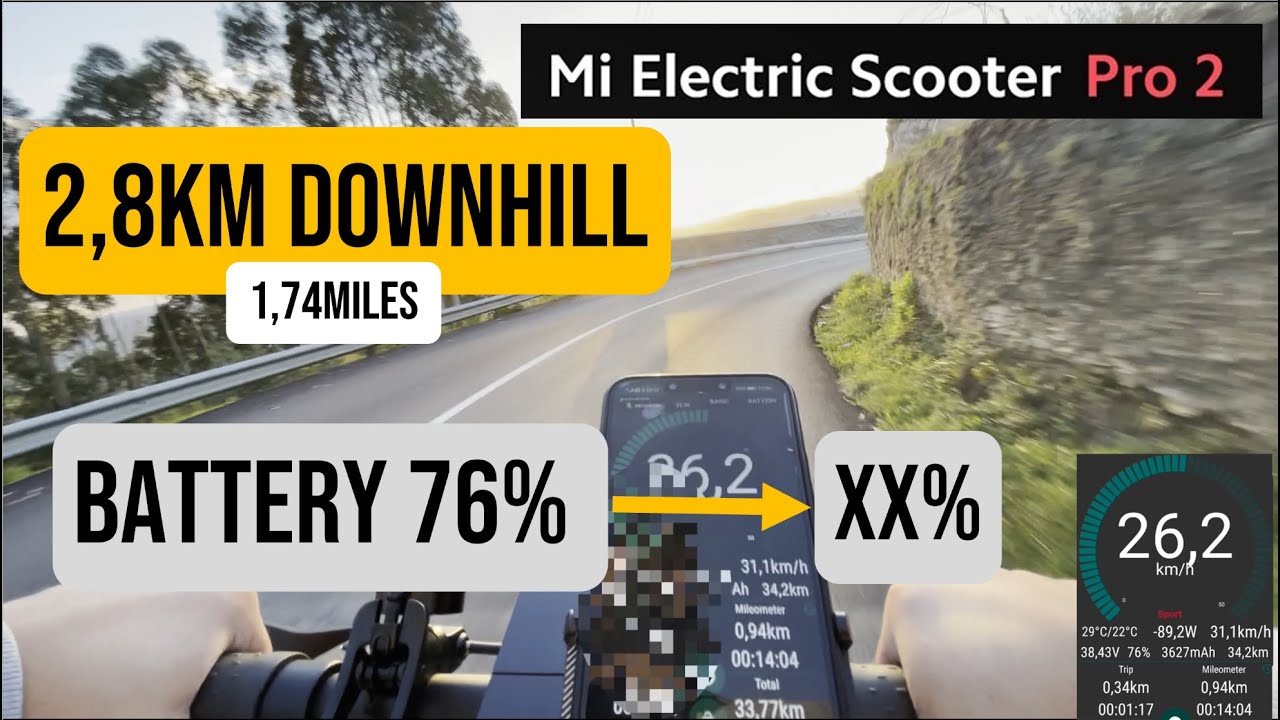 Does KERS work?? [Battery recovery during 3km (1.8mls) DOWNHILL [4K 60fps]