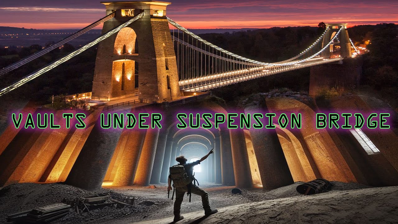 Rediscovered Vaults under Suspension Bridge
