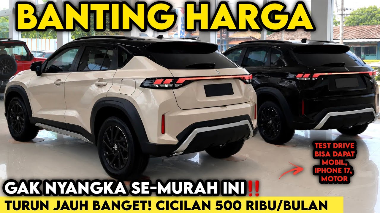 TURUN JAUH‼️500 Ribu /BULAN 😱 Kok Bisa Segini?! Mobil Baru Rasa Kredit Motor &mdash; Promo Suzuki 2026