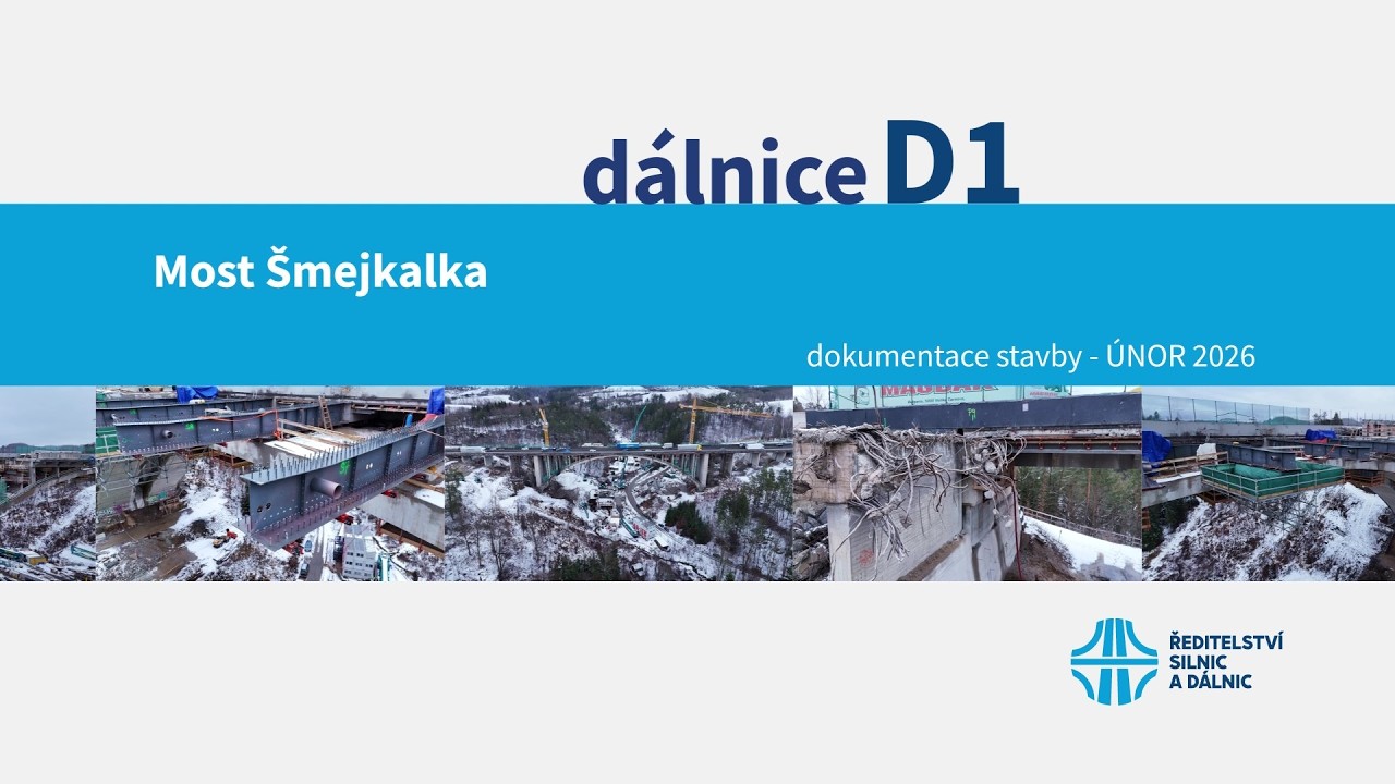 D1 Most Šmejkalka (dokumentace stavby 02/2026)