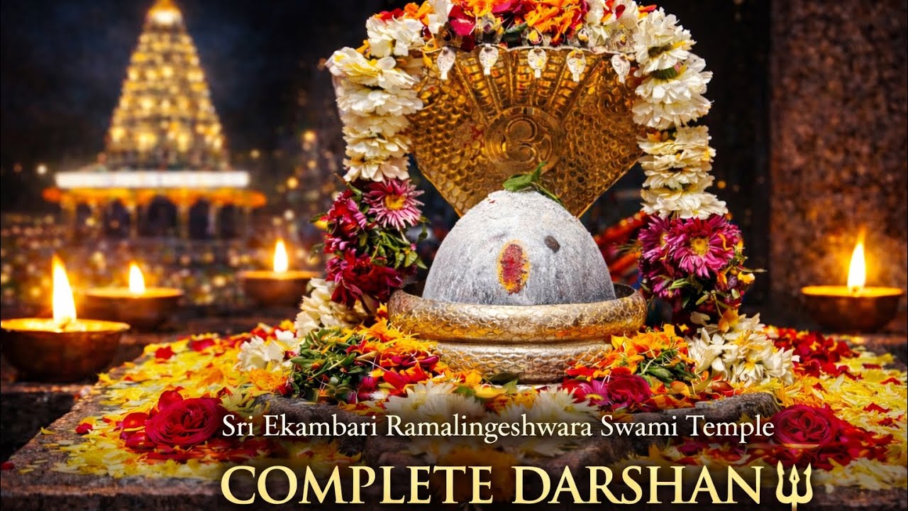 Sri Ekambari Ramalingeshwara Swami Temple | Complete Temple Visit Vlog 🔱