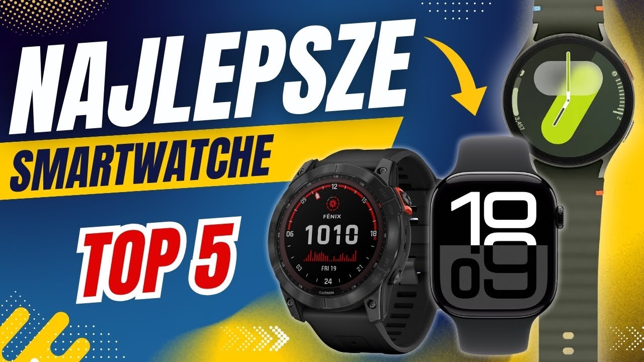 Ranking Smartwatchy 2024⌚ Odkryj Niezależne TOP 5!🏆