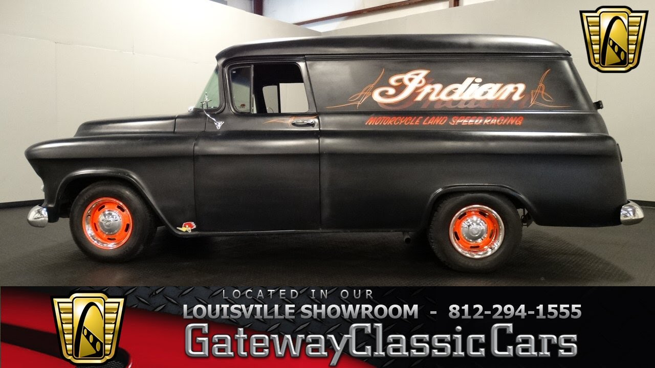 1956 Chevrolet Panel Truck - Louisville Showroom - Stock # 1129