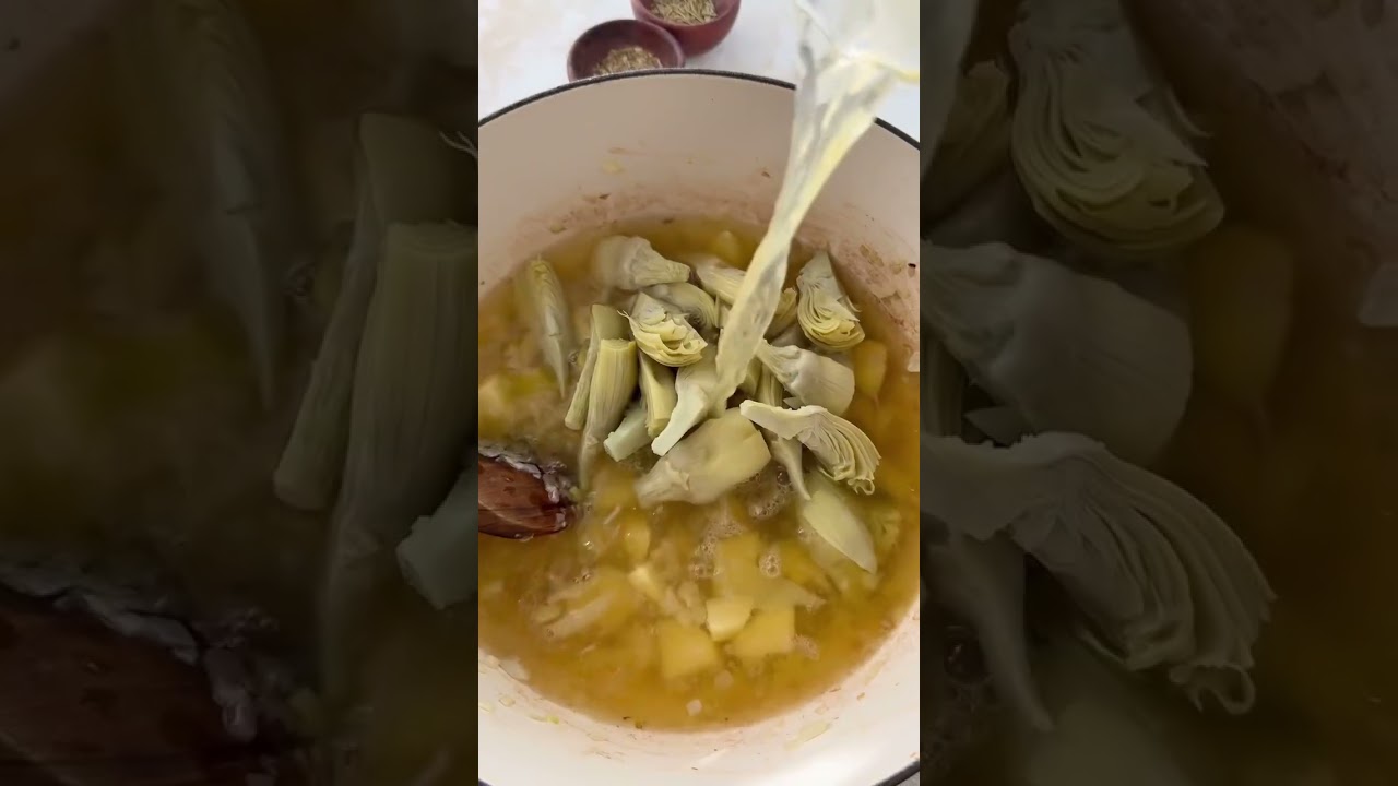 Creamy Italian Artichoke Soup 🇮🇹🥣