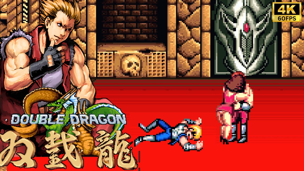 Double Dragon ▰ Longplay (Arcade 1987) ▰ 4K 60FPS