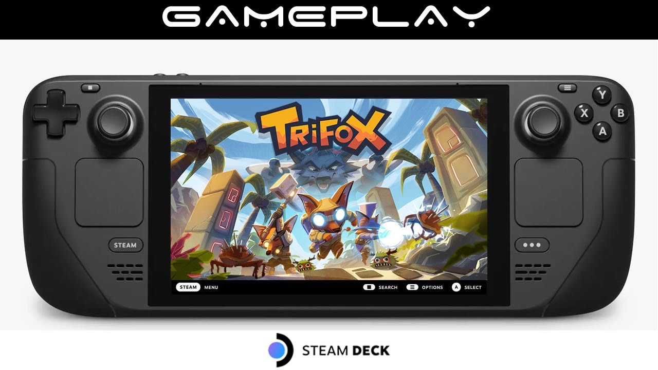 Trifox Steam Deck Gameplay