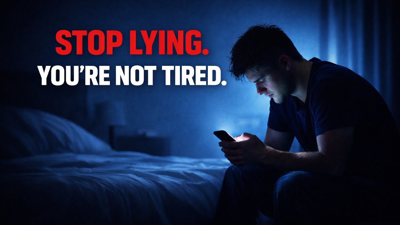 STOP LYING. YOU’RE NOT TIRED. | The Brutal Truth About Comfort