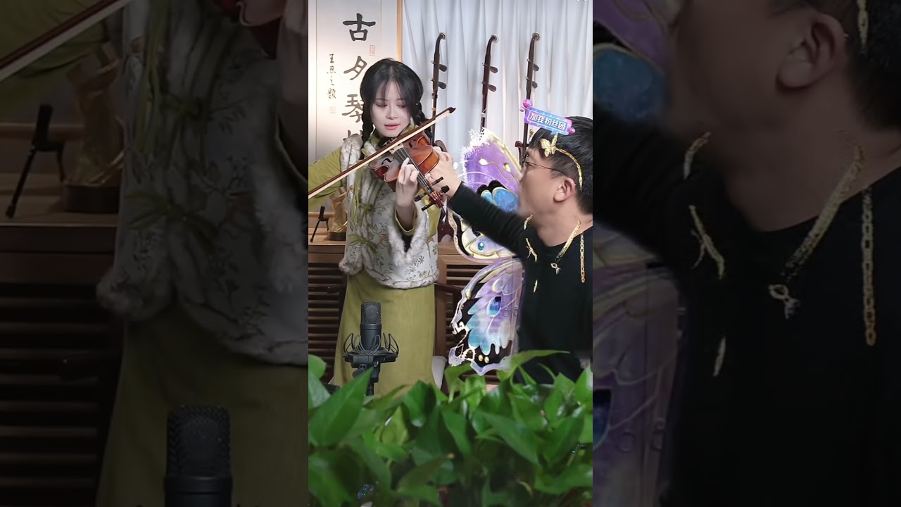 力哥拉小提琴 #遇见 #小提琴 #二饼力哥媛媛直播间 #二饼胡拉 #力哥拉二胡 #chinesemusic #music #fyp #violin