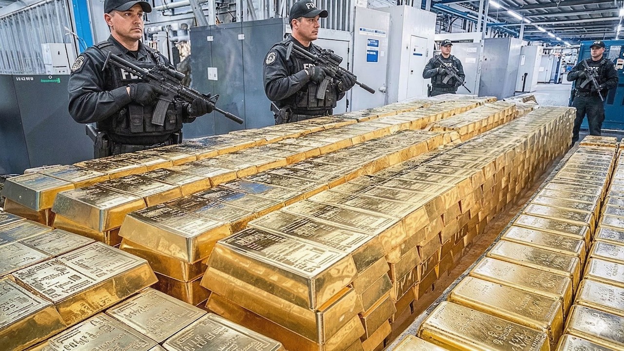 This Factory Turns Dirty Rocks into Pure 24K Gold – Full Mining & Refining Process