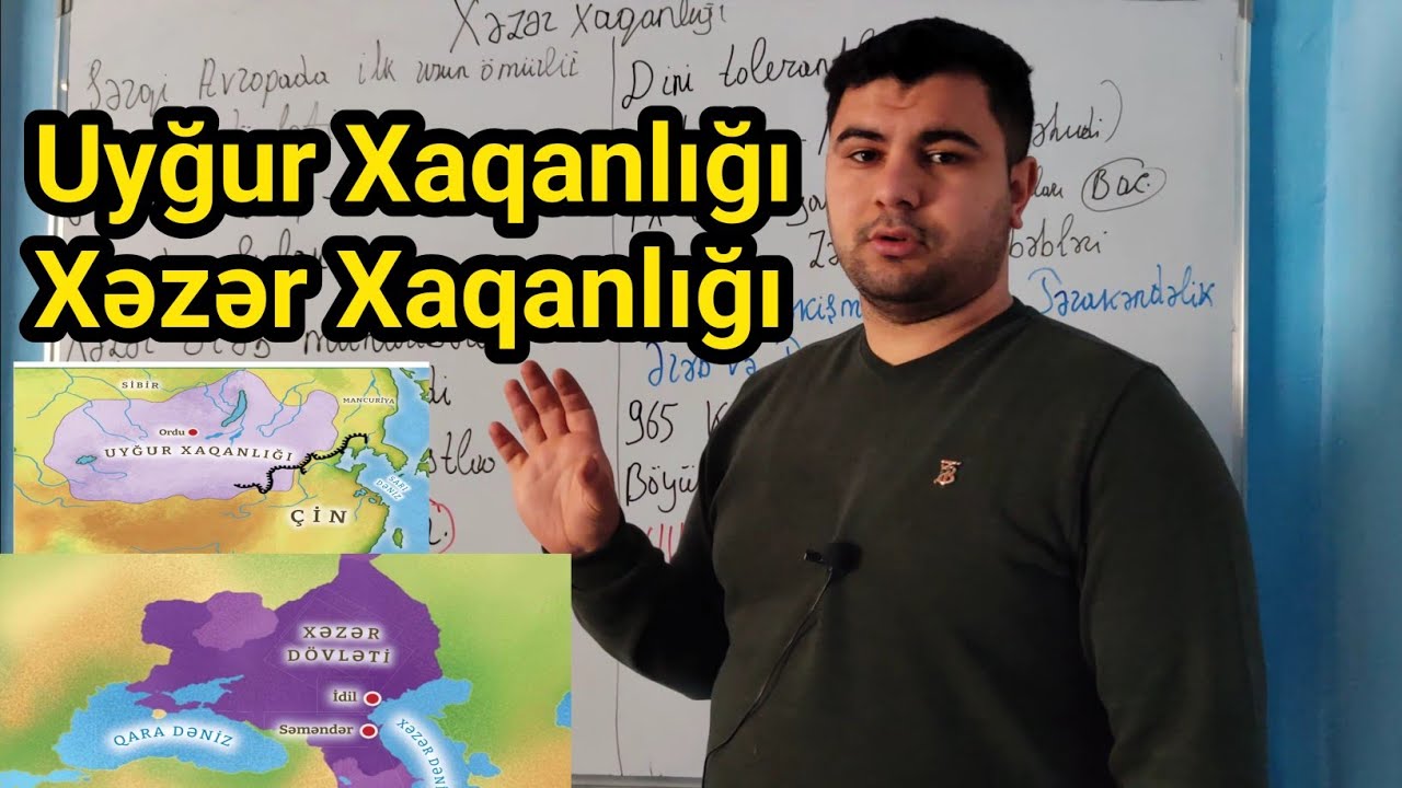 Uyğur xaqanlığı və Xəzər Xaqanlığı ,Dim,Miq