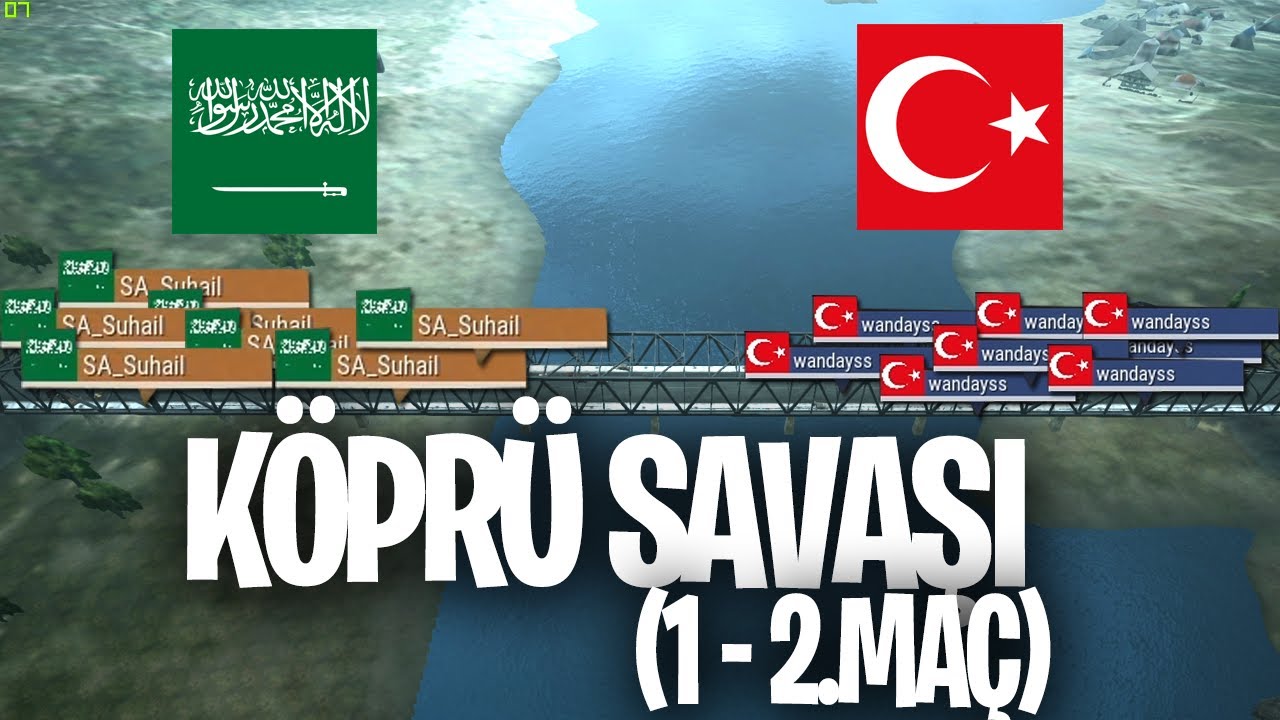 SUDİ ARABİSTAN OYUNCULARI BİZİMLE DALGA GEÇMEK İSTEDİ TÜRKİYE VS SUUDİ ARABİSTAN PUBG KÖPRÜ SAVAŞI