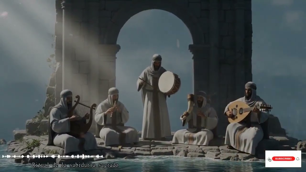 En Jerusalén Sagrada Se Elevan Shofar Y Cánticos Con Instrumentos En Profunda Adoración A Adonai