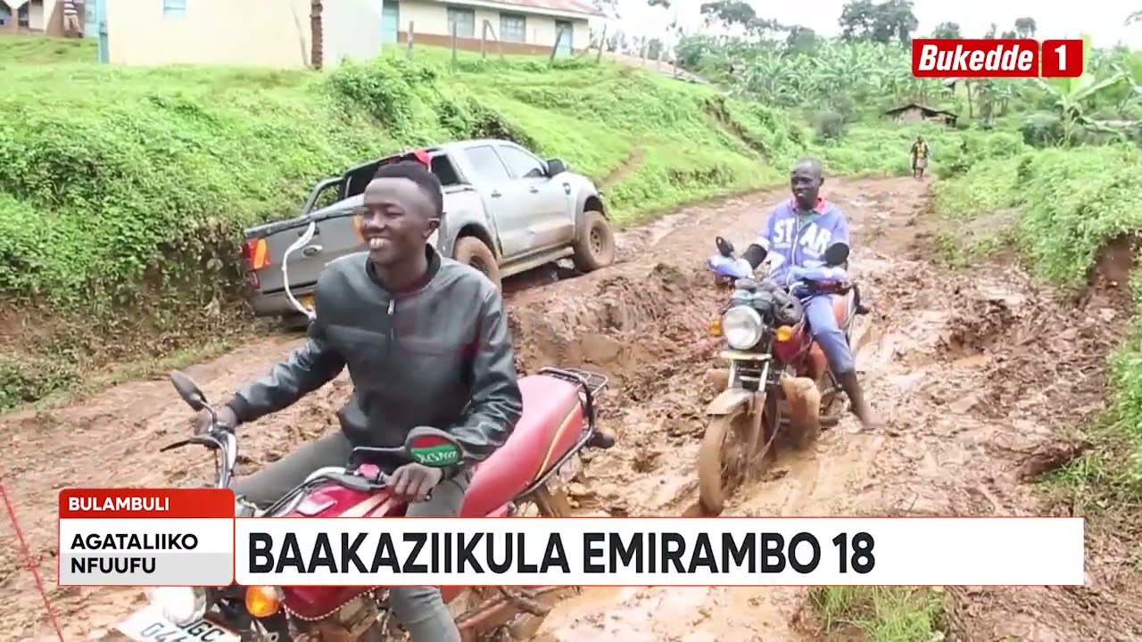Ssaabaminisita Nabbanja alagidde abantu mu bitundu by’ensozi e Bugisu okuzaamuka.