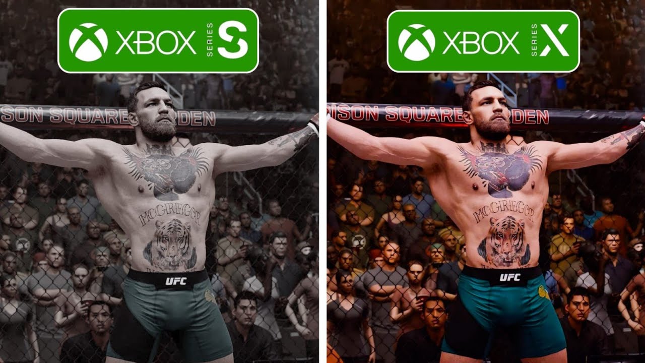 UFC 6 Xbox Series X vs Xbox Series S Graphics Comparison