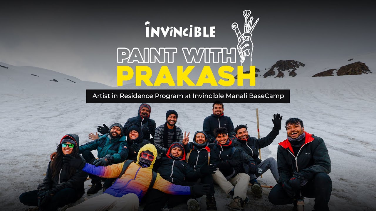 Paint with Prakash | Manali | Invincible NGO x Prakash Garg