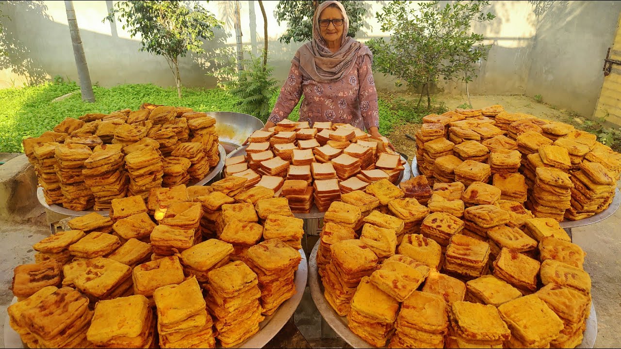 1000 Bread Pakora Prepared By Granny | Aloo Bread Pakoda | Indian Street Food | Veg Recipes
