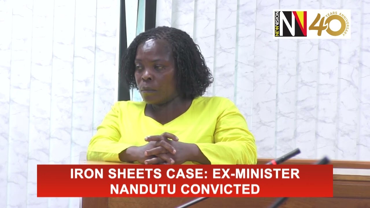 Iron sheets case: Ex Minister Nandutu convicted