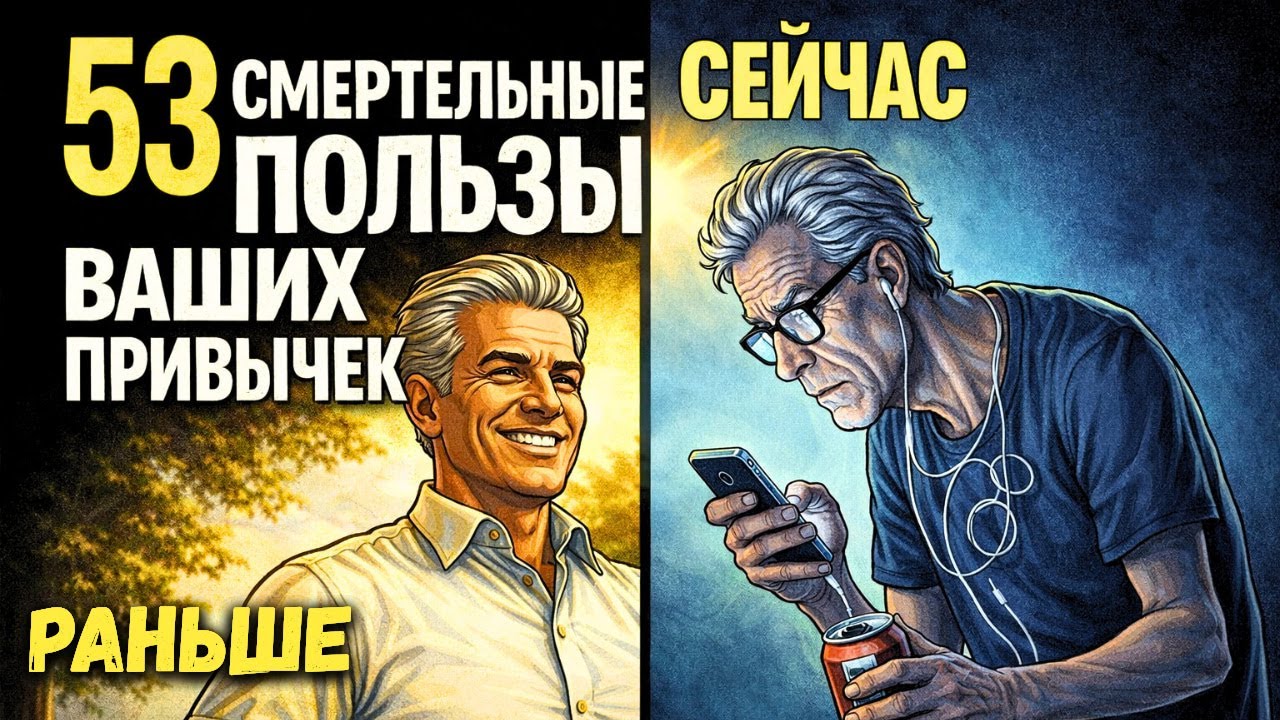 53 привычки которые убивают ваш организм ( А Вы и Не Сопротивляетесь)