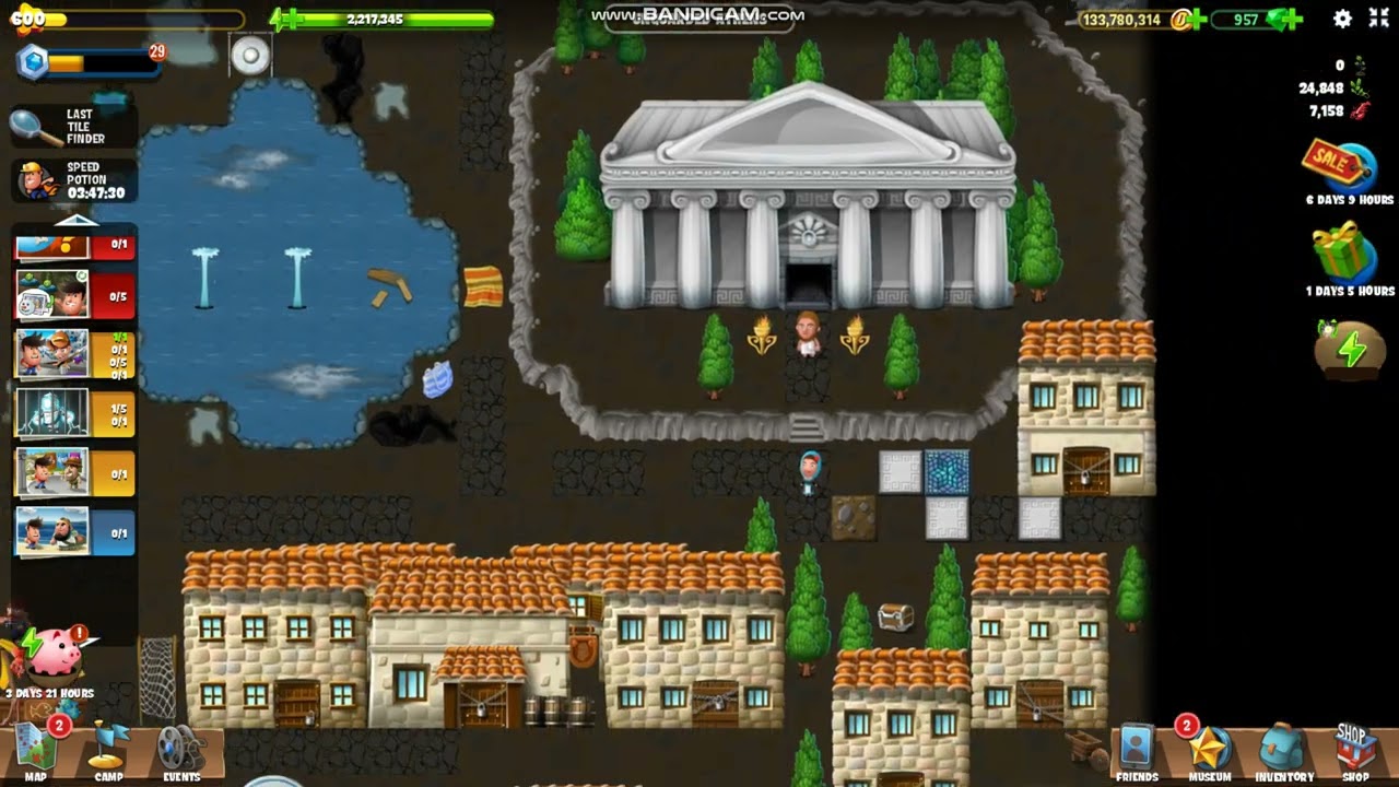 Unguarded Athens - Diggy's Adventure