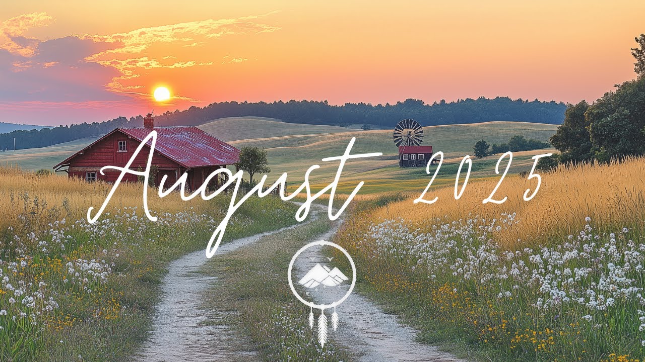 August 2025 Playlist 🌻 | 3h Indie Pop/Folk Compilation | Golden Hours & Fading Summer Light