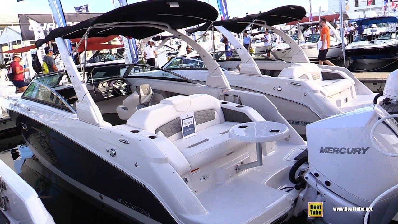 2019 Four Winns HD 240 OB Motor Boat - Walkaround - 2018 Fort Lauderdale Boat Show