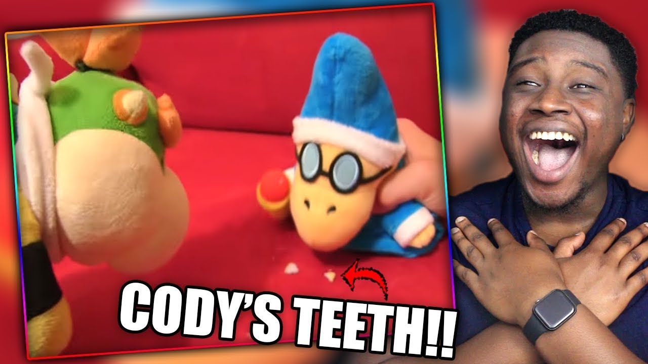 JUNIOR KNOCKS OUT CODY'S TEETH! | SML Movie: Bowser Loses A Tooth Reaction!