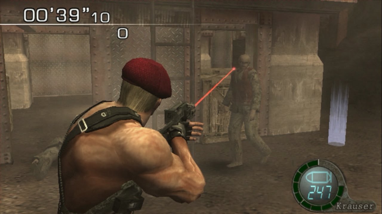 Resident Evil 4 Jack Krauser Boss Mod TMP Mercenaries Military Base