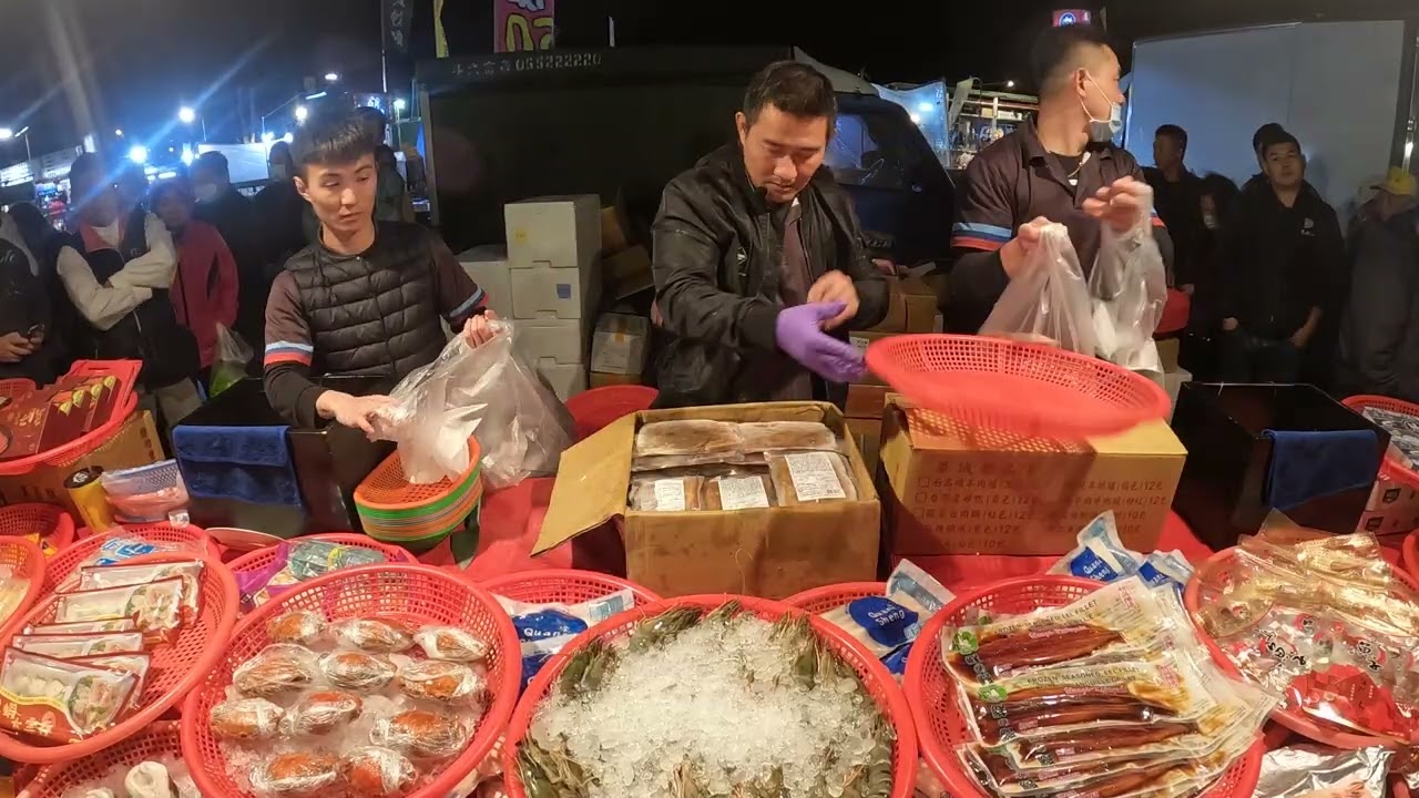 06  鮮甜好吃的鱈場蟹腳，不會料理沒關係，老闆教你煮~ #嘉義趙又廷 #全晟海產 #週六斗南夜市 #海鮮拍賣 #海鮮叫賣