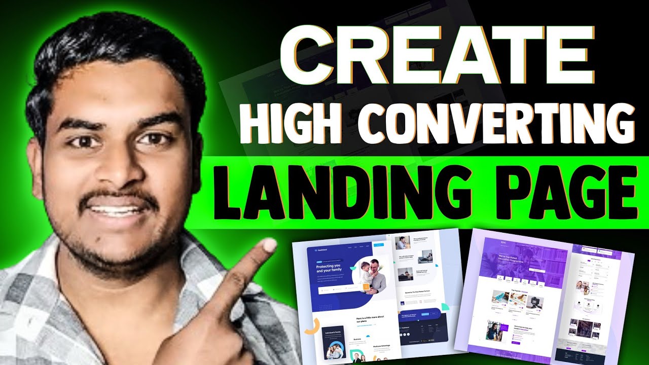 How to create landing page for digital products | create a free landing for digital product