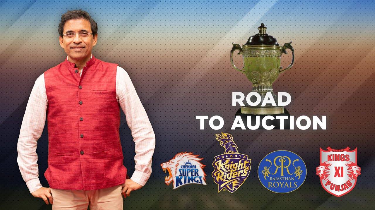 Road to IPL 2021 Auction ft Harsha Bhogle : CSK, RR, KXIP, KKR