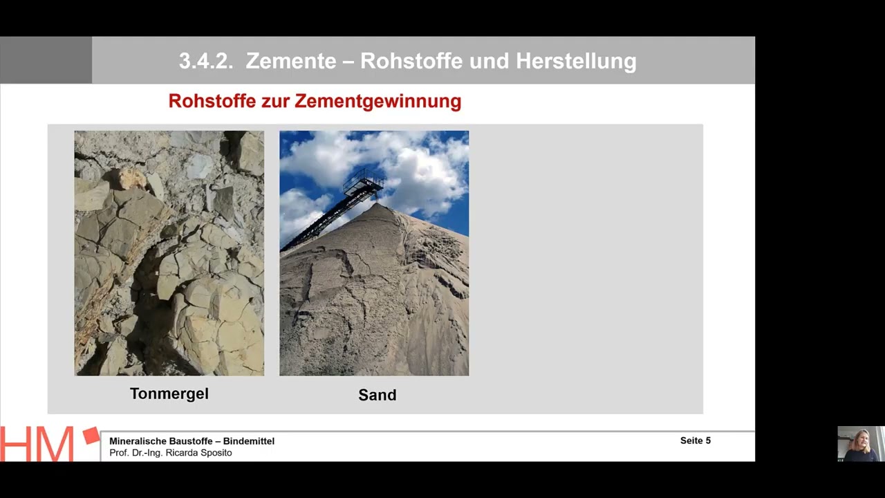 MiBa-S: 03 Bindemittel - 4.2 Zement Herstellung