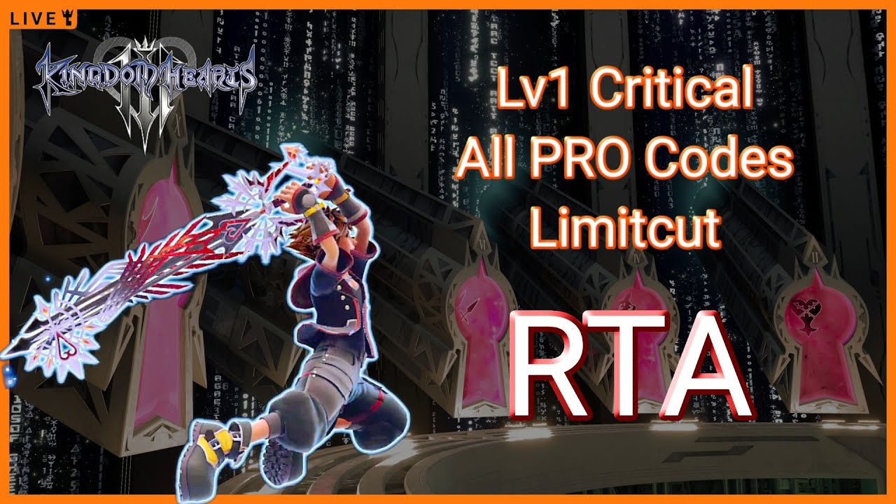 #6【RTA】ブラックコード全ON リミカRTA【KH3】