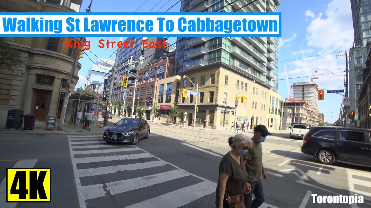 Walking St Lawrence To Corktown - King St East