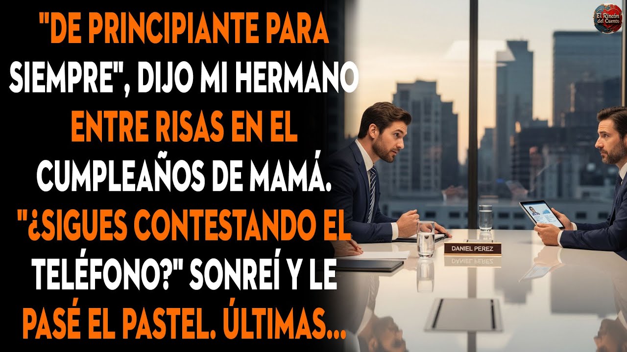 Mi Hermano Me Subestimó. Miren Cómo La Entrevista Para Ceo De Fortune 500 Lo Demostró.