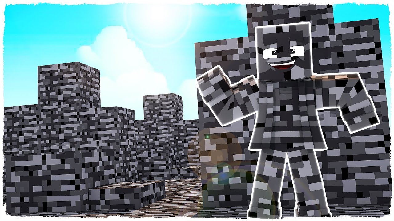 👉 ¡ME DISFRAZO DE BEDROCK! - MINECRAFT