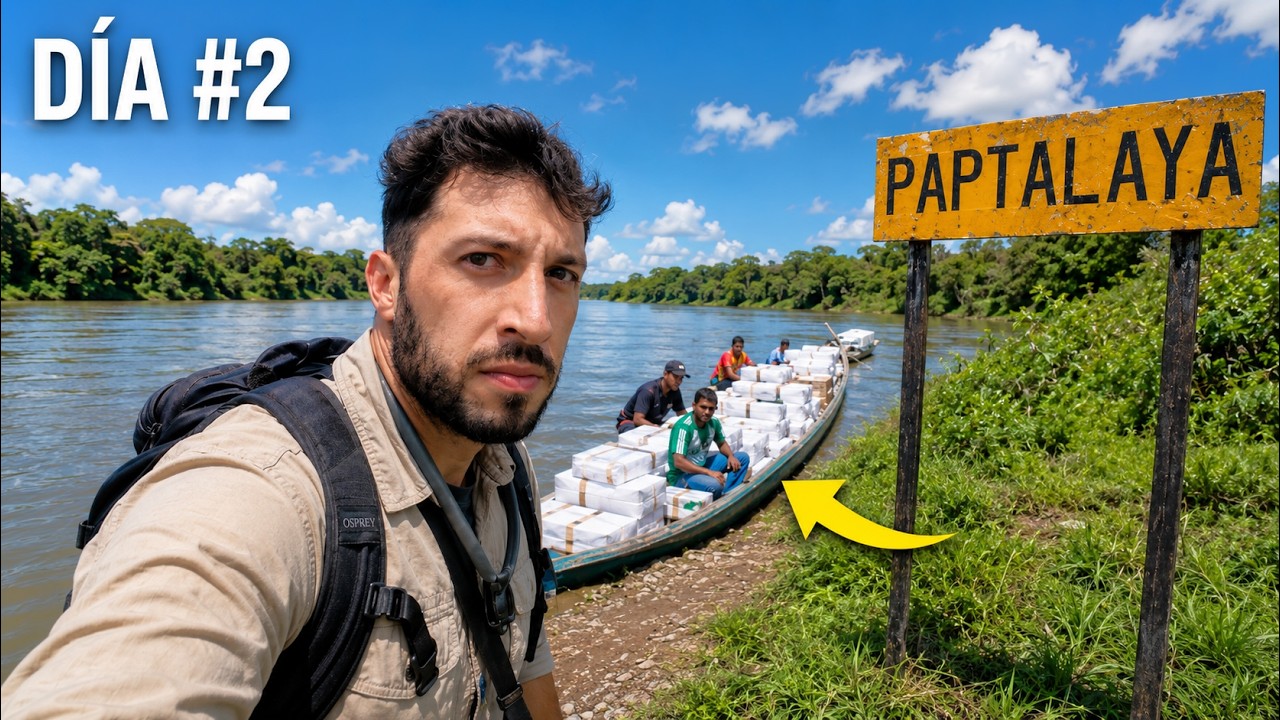¿Ruta de narcos? ESTO ENCONTRÉ cruzando ríos en LA MOSKITIA (2/5)