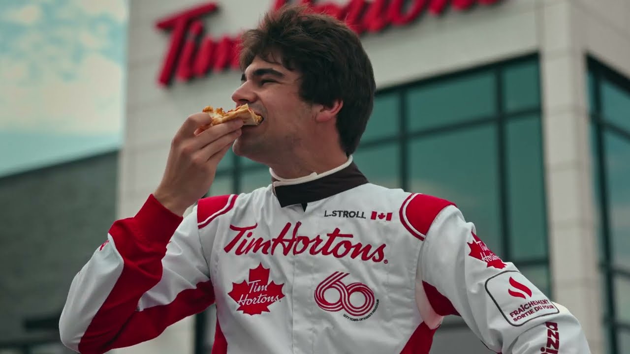 A Tims Pit-Stop with Lance Stroll | Tim Hortons