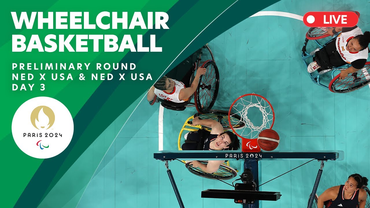 Wheelchair Basketball - Preliminary Round Women's NED X USA & Men's NED X USA | Day 3