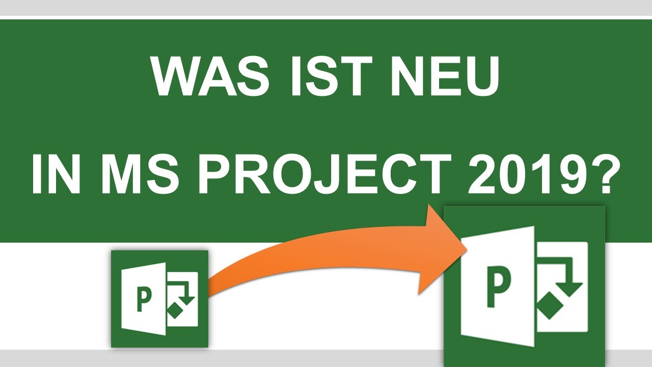 Was ist neu in Microsoft Project 2019?