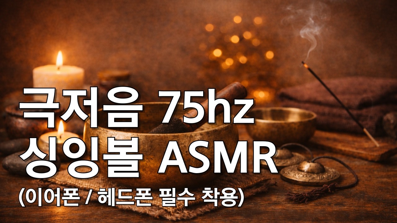 싱잉볼 명상 1시간 – 마음 안정