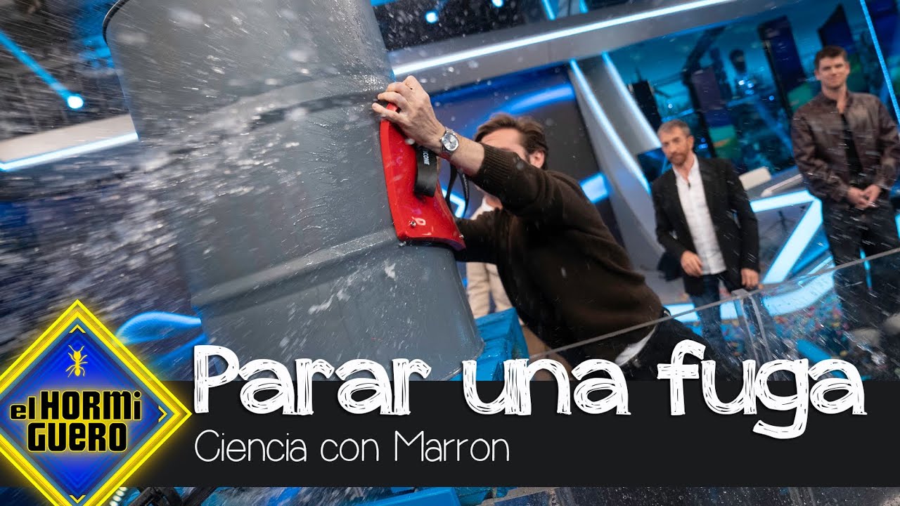 Marron trae un invento que demuestra que es posible detener una fuga al instante - El Hormiguero