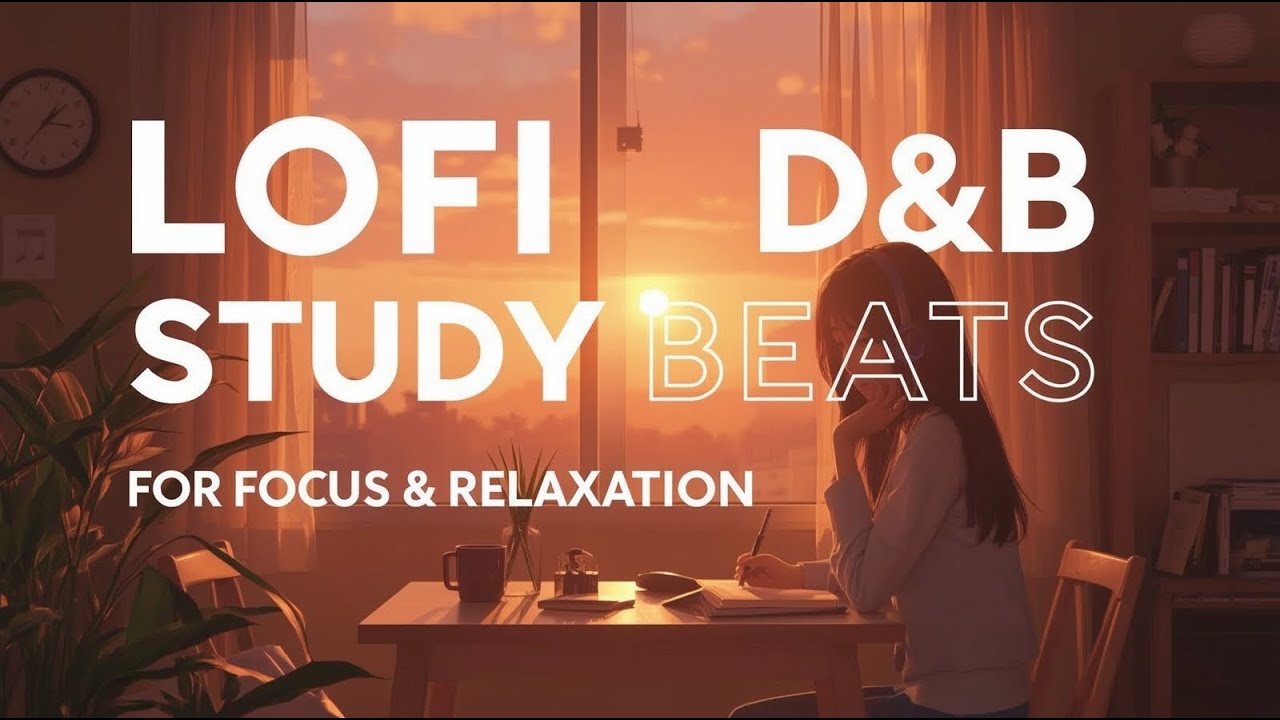 Lofi Drum n Bass Beats to Study & Focus | Smooth Chill Music for Daytime Vibes