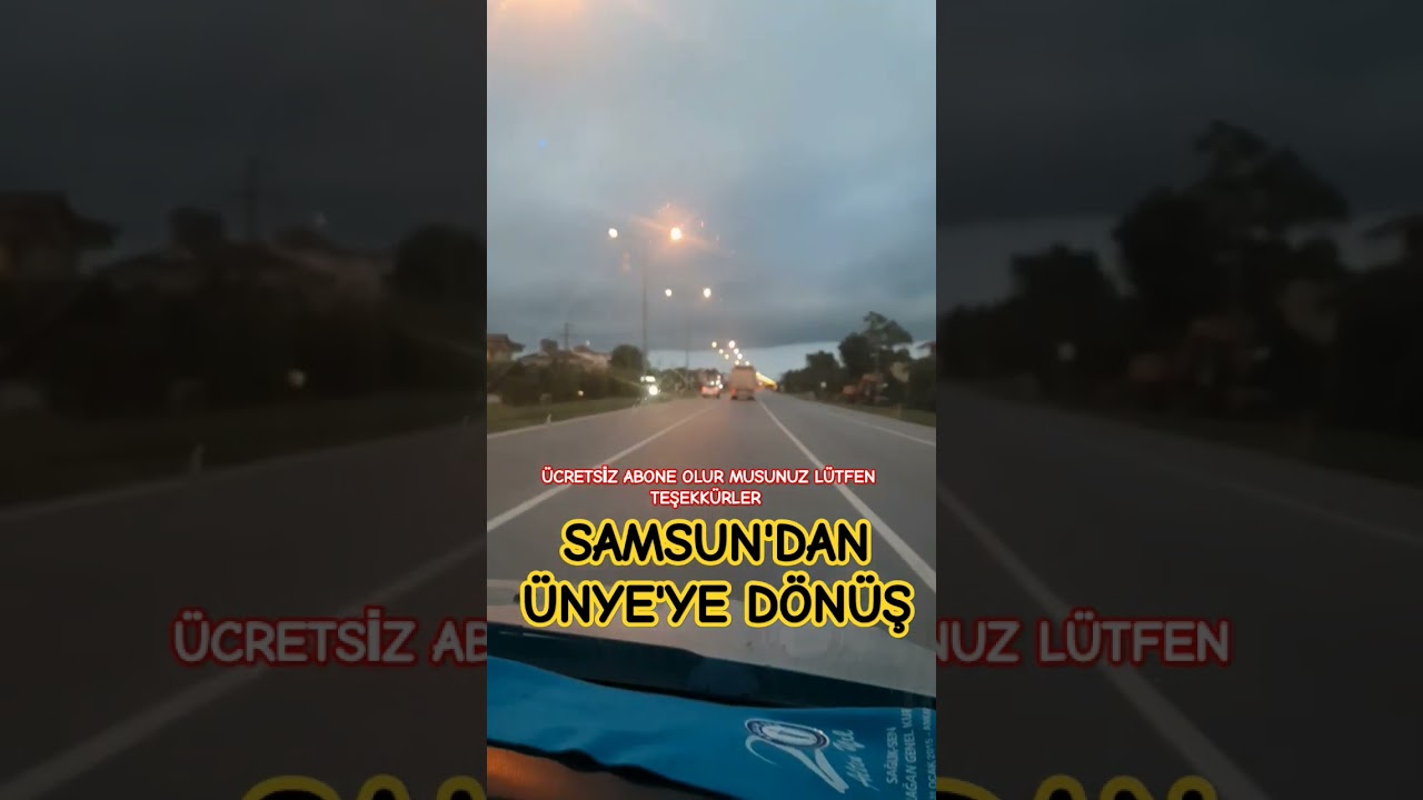 ❤️ SAMSUN'DAN &Uuml;NYE'YE D&Ouml;N&Uuml;Ş❤️ #MeyzileYoutubeShorts #&ouml;ne&ccedil;ıkar #ordu #&uuml;nye #keşfet #t&uuml;rkiye #best