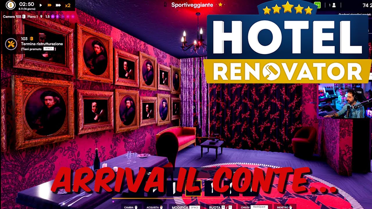 Hotel Renovator - UNA STANZA PER IL CONTE DRACULA - Gameplay ITA - 02