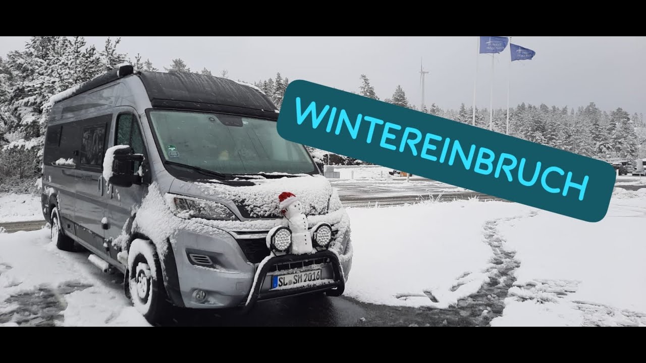 Tour in die ArktisTeil1 l Camper/Kastenwagen l Schweden l Stena Line l Schnee l Göteborg I Abenteuer